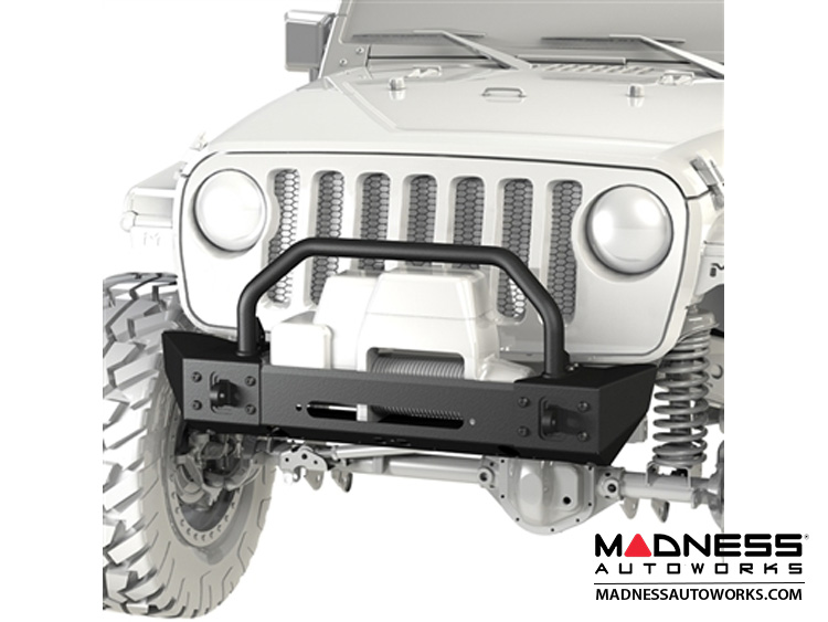 Jeep Wrangler JK Frame-Built Bumper Base w/Crawler Caps - #1204 